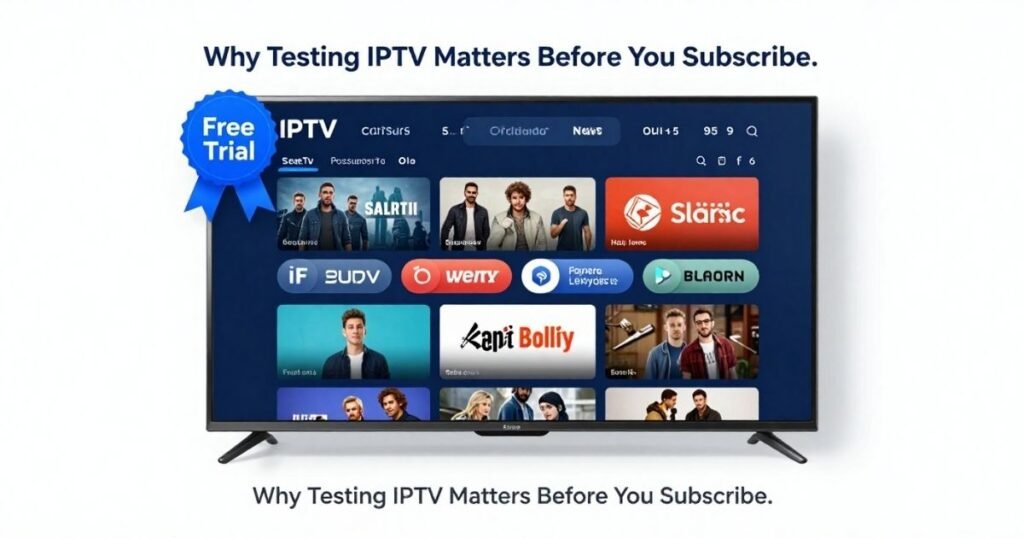 IPTV Free Trial – Why Testing IPTV Matters Before You Subscribe